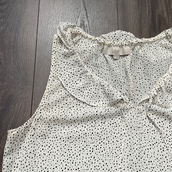LOFT Speckled Sleeveless Top - Picture 2 of 6